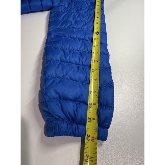 Rokka & Rolla Youth 2XL 14 16 Packable Blue Down Hooded Puffer Jacket Unisex - Picture 10 of 11